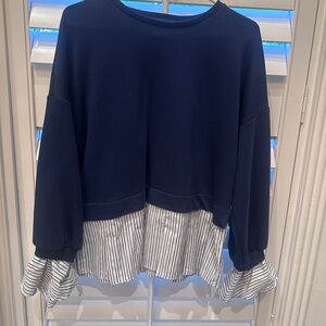 Maeve by Anthropologie Twofer sweatshirt